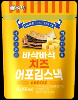 바삭바삭 치즈 어포김스낵